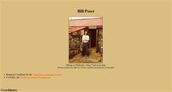 Desktop Screenshot of billposer.org